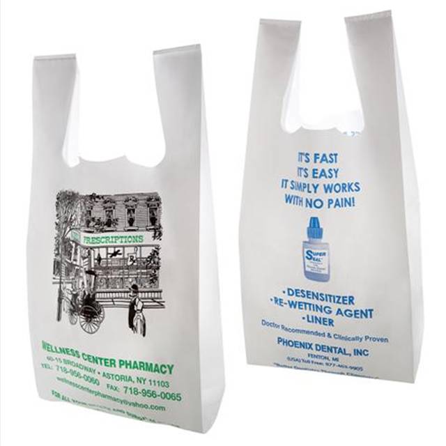 Custom T-Shirt Bags | Wholesale HDPE & LDPE Carrier Bags